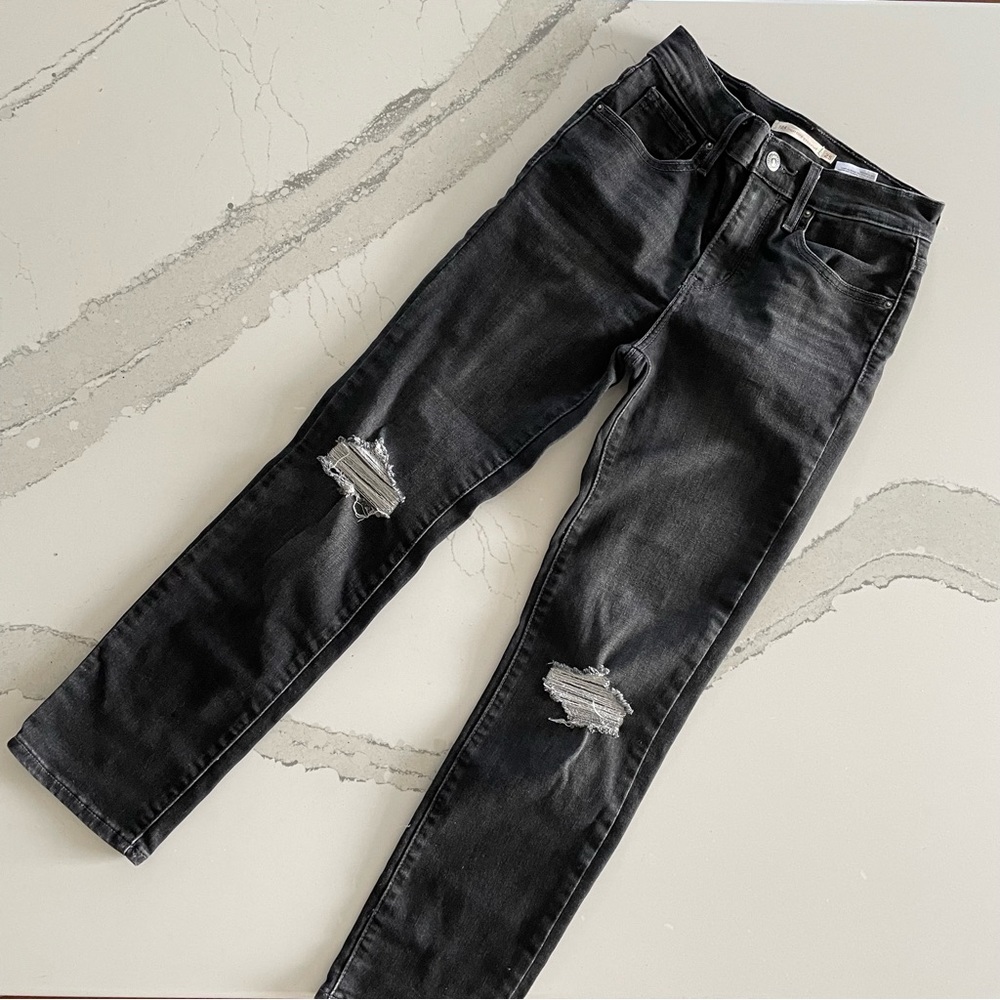 Levi's Sculpt High Rise Jeans - Picture 9 of 15
